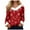 A-Red, variant on Rotm Christmas Sweatshirts for Women Trim Christmas Tree Print T-Shirt Long Sleeve Crewneck Sweatshirt Xmas Holiday Pullover Tops(Pink,2XL)