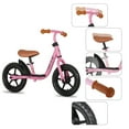 thumbnail image 4 of JOYSTAR 10"/12" Kids Balance Bike for Girls & Boys, Ages 18 Months to 5 Years, Toddler Balance Bike with Footrest & Adjustable Seat Height, First Birthday for Child (Black Blue Green Pink), 4 of 7