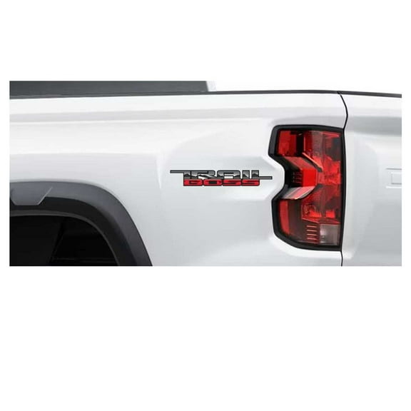 Chevy Colorado TRAIL BOSS Bedside Decals 2023-2026 Set of 2 GM Licensed