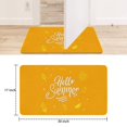 thumbnail image 2 of Decor Door Rugate your Entryway with our Hello Summer Door Mat - Absorbent Non-Slip 17x30 Inch. Door Mat for Outdoor/Indoor Enhances Home Decor Door Rug, 2 of 6
