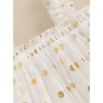 thumbnail image 6 of Niusricy Kids Little Girl Summer Tulle Dress 6M 12M 18M 2T 3T 4T Toddler Sleeveless A-line Dress Dot Print Princess Dress Infant Baby Fashion Cute Comfy Clothes for Vacation Party Photo Shoot, 6 of 7