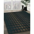 thumbnail image 2 of Ahgly Company Indoor Square Patterned Charcoal Blue Area Rugs, 4' Square, 2 of 6