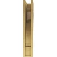 thumbnail image 4 of 5"W x 10"D x 30"H Thin Mayflower Rough Cedar Woodgrain TimberThane Corbel, Primed Tan, 4 of 6