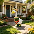 thumbnail image 4 of AZXY Porch Goose Outfit, 23" Porch Goose Clothes for Lawn Yard & Patio Decoration,Goose Clothes for Porch Goose Figurine, Duck Clothes, Goose Costume Dress for Cement & Plastic Porch Goose Statue, 4 of 8