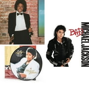 Off The Wall (140G/Gatefold) & Thriller (Picture Disc) & Bad (140G/Gatefold) [LP Vinyl Bundle]