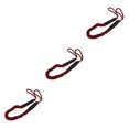 thumbnail image 3 of Langgg 4-5.5Feet Dock Rope Boat Mooring Cord Elastic Dock Line Kayak Jet Boat Accessory Red black wave 3Set, 3 of 6