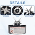 thumbnail image 3 of Cuchilla extractora Wadoy para Nutribullet NB-203 1200W, 3 of 5