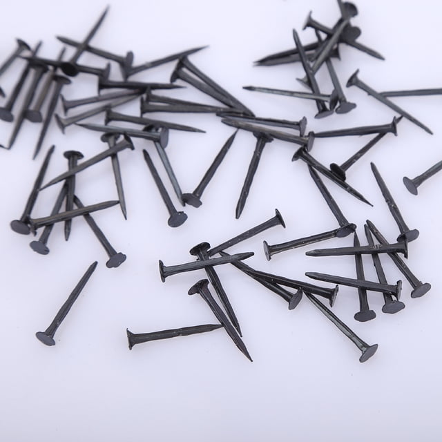 HEANUJJ Clavos Para Zapatos Negros Para Reparación De Suelas Y De Botas Resistentes