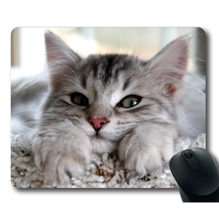 POPCreation Cute Cat Mouse pads Gaming Mouse Pad 9.84x7.87 inches