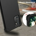 thumbnail image 3 of For Samsung Galaxy Note 20 Case 2020, Dual Layer Slim Heavy Duty Hybrid Rugged Shockproof Anti-Scratch Protective Back Phone Cover, 3 of 7