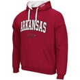 thumbnail image 2 of Men's Colosseum Cardinal Arkansas Razorbacks Big & Tall Arch & Logo 2.0 Pullover Hoodie, 2 of 3