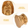 thumbnail image 3 of STRANDCHIC Portable Small Blessed Mother Resin Statue for Catholic Tabletop and Home Decoration, 3 of 8