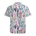 thumbnail image 3 of High Quality Hawaiian Shirts for Men Short Sleeve Aloha Beach Shirt Floral Summer Casual Button Down Shirts Blouses XWLI2V, 3 of 7
