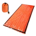thumbnail image 1 of Saco de dormir de emergencia, impermeable, portátil, manta térmica, para exteriores, camping, mochilero, senderismo, saco vivac para adultos., 1 of 8