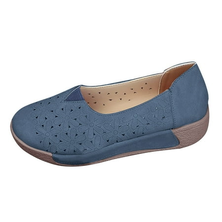 

Vuygyu Women s Summer Fashion Leather Hollow Bowhead Casual Shoes Outdoor Light Slip On Sneakers Womens Shoes Slip on Casual Shoes for Women Casual Casual Shoes for Women Loafer Sandals with Heel