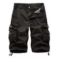 thumbnail image 1 of Pantalones Cortos Cargo De Talla Grande Para Hombre De Moda, 1 of 3
