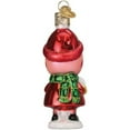 thumbnail image 3 of Old World Christmas Blown Glass Ornament for Christmas Tree, Peppa Pig With Snowball, 3 of 5