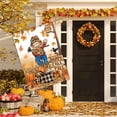 thumbnail image 2 of Hello Fall Seasonal Garden Flag 28×40 Inch Double Sided Burlap Hello Thanksgiving Day Garden Flag Welcome Pumpkin Banner Outside Vertical Holiday Yard Flag, 2 of 6