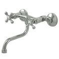 thumbnail image 1 of Kingston Brass KS216C Robinet de Lavabo Central Réglable - Chrome Poli, 1 of 3