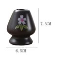 thumbnail image 3 of Traditional Matcha Whisk Stand Teaware Tea Ceremony Chasen Holder Tea Tool Stand for Home Black, 3 of 8