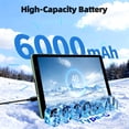 thumbnail image 6 of Android 16 Tablet 10.1 inch Tablet,8GB RAM 32GB ROM,WiFi 6,6000mAh Battery,1280 * 800 IPS Touch Screen,Metal Body,GMS Certified,Green, 6 of 9