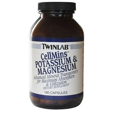 Twinlab - CellMins Potassium & Magnesium - 180 Capsules
