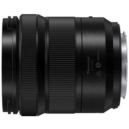 Panasonic - LUMIX S 20-60mm F3.5-5.6 Interchangeable Lens L-Mount Compatible for LUMIX S Series Cameras - Black