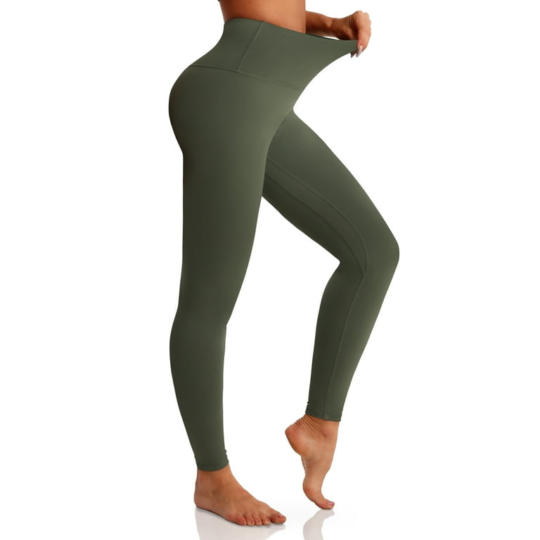 High Waisted Workout Leggings for Women, Letsfit ES4 Soft Yoga Pants with  Tummy Control & Inner Pocket for Women