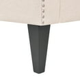 thumbnail image 3 of Kathy Roll Arm Entryway Accent Bench Sky Neutral, 3 of 9