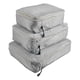 thumbnail image 5 of Toystoory Maleta de compresión resistente al desgaste bolsas organizadoras de equipaje almacenamiento para zapatos gris Gris 3 piezas 2piezas, 5 of 6