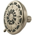 thumbnail image 3 of Waxman Serene 3 Spray Bath Shower Head with Extension Arm, Brushed, 3 of 5