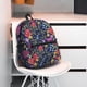 thumbnail image 5 of Disketp Floral Mochila Ligera Clásica con Múltiples Bolsillos, Mochila Casual para Hombre y Mujer, Ideal para Escuela, Trabajo y Viajes, 5 of 6