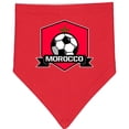 thumbnail image 2 of Inktastic Soccer Morocco Flag Banner Baby Bandana Bib, 2 of 4