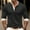 Black, variant on Mens Thick Sweatshirt, Mens Round Neck Base Layer Long Sleeve Solid Color Casual Comfortable T Shirt