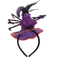 thumbnail image 1 of Diadema de araña de Halloween, pendientes de araña, guantes de tela de araña de encaje, cintas para el pelo de viuda negra para mujer MFZFUKR CPB-DE-LYY1033-5, 1 of 5