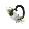 thumbnail image 2 of Valentines Day Wreath Spring Decor Spring Wreath Valentines Day Decor Valentine Wreaths for Front Door Valentines Day Decorations Heart Shaped Wreath Valentines Wreath Heart Wreath 19 Inch, 2 of 4
