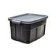 thumbnail image 1 of Bolsas de almacenamiento Rubbermaid Roughneck 117 L, paquete de 3 unidades, negro y gris, 1 of 3