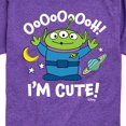 thumbnail image 3 of Toy Story - Alien Ooh I'm Cute - Toddler & Youth Short Sleeve Graphic T-Shirt, 3 of 6