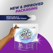 OxiClean Triple Action Odor Blasters Odor and Stain Remover Powder, To Use with Detergent, 4 lbs