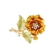 thumbnail image 2 of Sonducket Broche de flor para mujer, alfiler de aleación, broches de moda para abrigo, adornos, joyería, fiesta de citas, joyería para regalo Ropa, zapatos y accesorios Miscelánea Amarillo Sonducket AP015284-01, 2 of 6