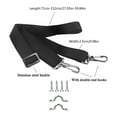 thumbnail image 3 of 2/4pcs Bimini Top Straps Pad Eye Straps with Stainless Steel Snap Loop Easy Use, 3 of 10