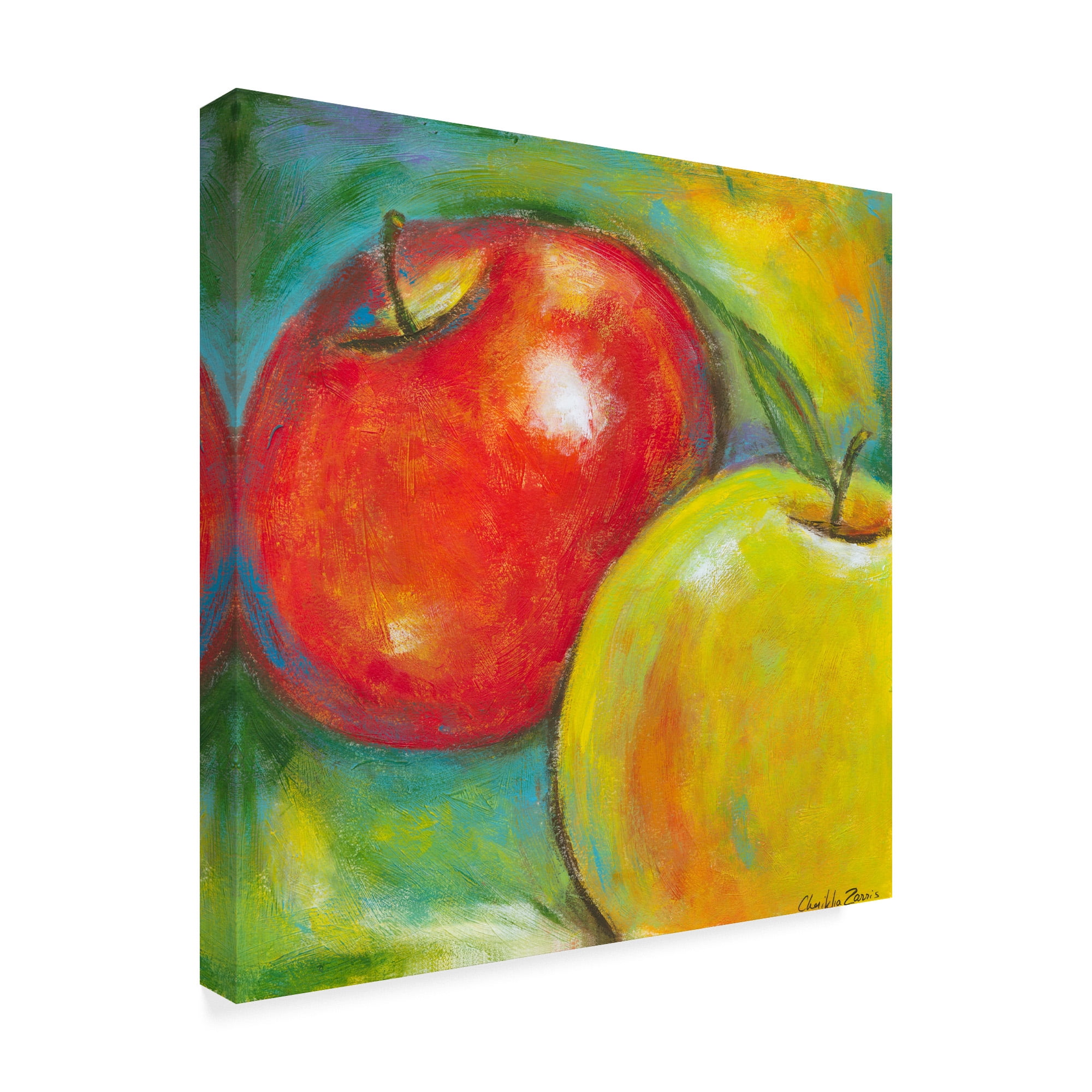 Trademark Fine Art 'Abstract Fruits IV' Canvas Art by Chariklia Zarris