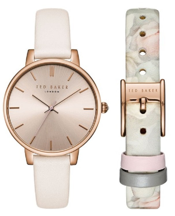 rose gold ted baker watch