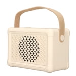 Sans fil Mini Haut-parleur,Retro Bluetooth Haut-Parleur Bluetooth Portable Retro Bluetooth haut-parleurs Fonctionnalité haute précision