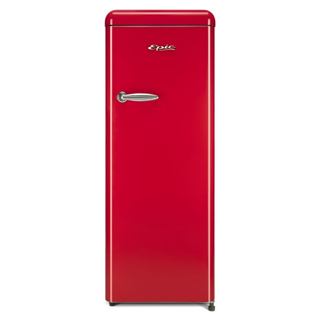 Epic Red Retro All-Refrigerator