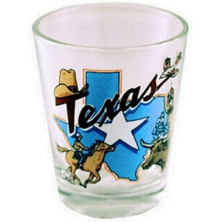 Texas Metal Shot Glass
