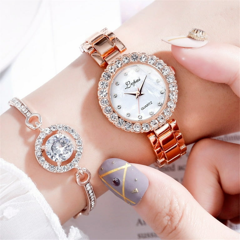 Dengmore Jewelry Set Business Casual Quartz Watch With  display picture 1