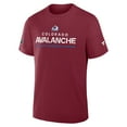 thumbnail image 5 of Men's Fanatics Burgundy Colorado Avalanche Authentic Pro Primary T-Shirt, 5 of 6