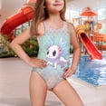 thumbnail image 2 of Yuyamidu Girls Sparkle Swimsuits Cute Axolotl Athletic Competition Bathing Suit Quick Dry Beach Swimwear Sleeveless Gymnastics Leotards, 2 of 7