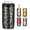 Black Leopard, variant on Jslove 4 in 1 Insulated Can Cooler - Universal Size for 12 oz Cans, Slim Cans, and Bottles - America Flag
